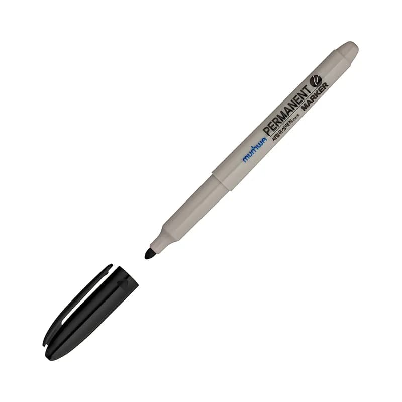 MUNHWA Permanent Marker Asetat Kalemi Fıne Siyah