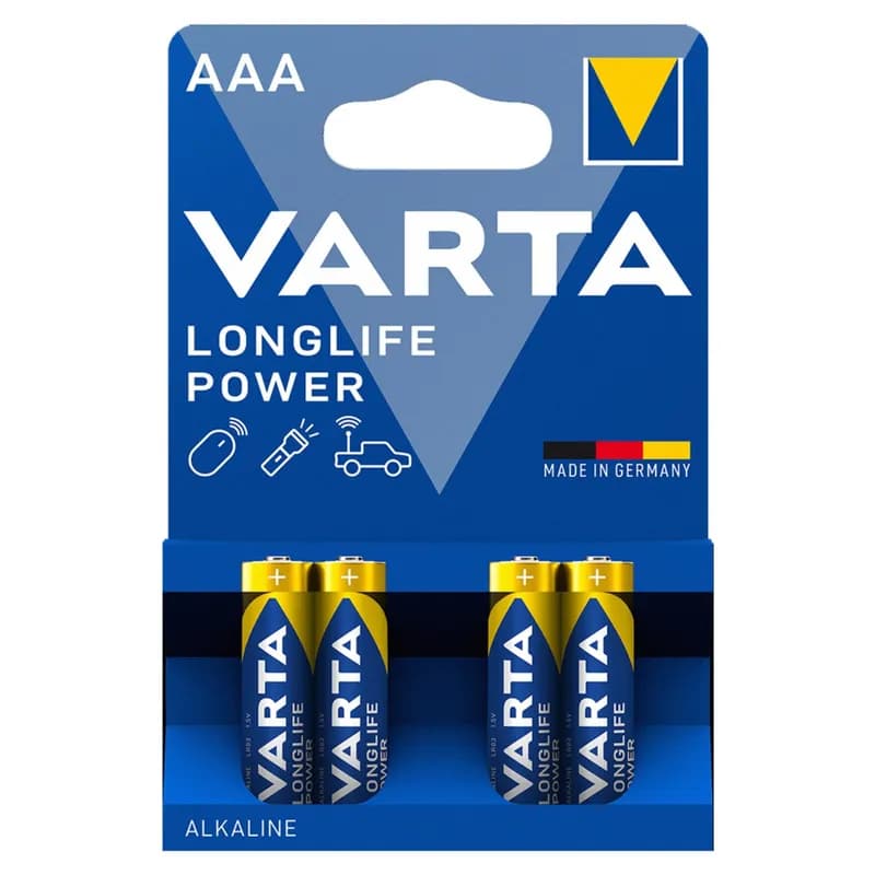 VARTA Longlife Alk. İnce Pil 5072 (PK 4 Lü) 559756