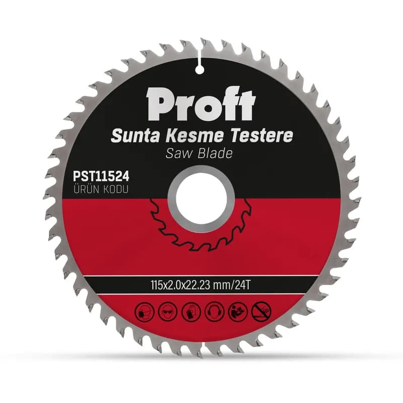 Proft Sunta Kesme Testere 115x2.0 (PST11524) 24T