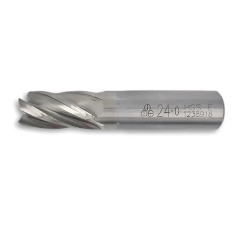 MTE HSSE Parmak Freze Kısa DIN844 24 mm 257182400
