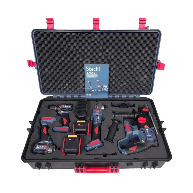 STECH-END Akülü 4 Lü Set 20 V SXS401