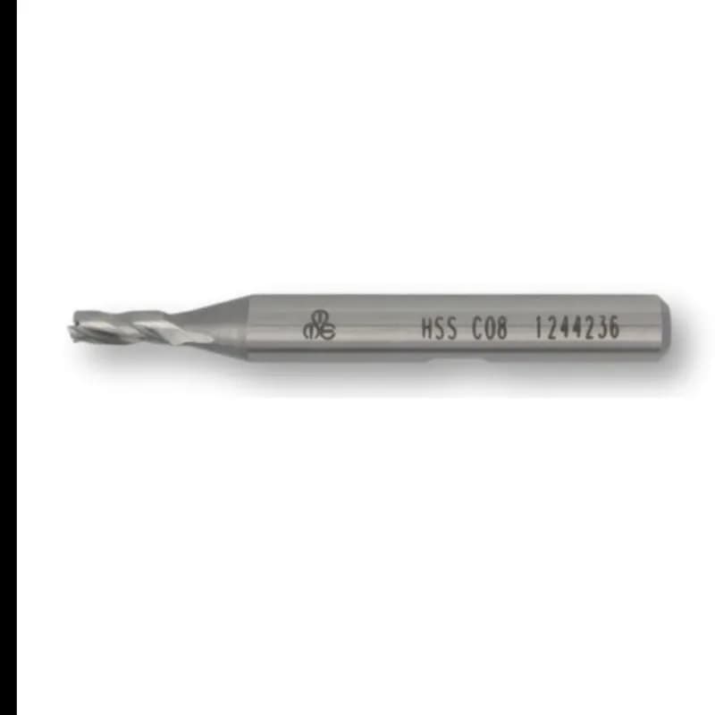 MTE HSSE Parmak Freze Kısa DIN844 7 mm 276180700