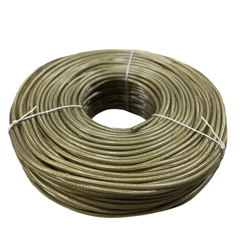 Şeffaf İzoleli Çelik Halat 10 mm