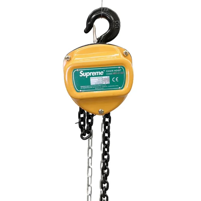 SUPREME Ceraskal 1 T x 3 m HSZ-C103 (Chaın Hoıst)