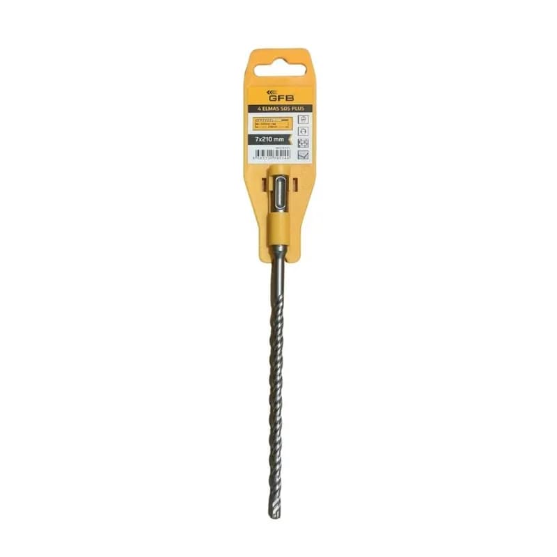 GFB 4 Elmaslı SDS Plus Matkap Ucu 7x210 mm 2081