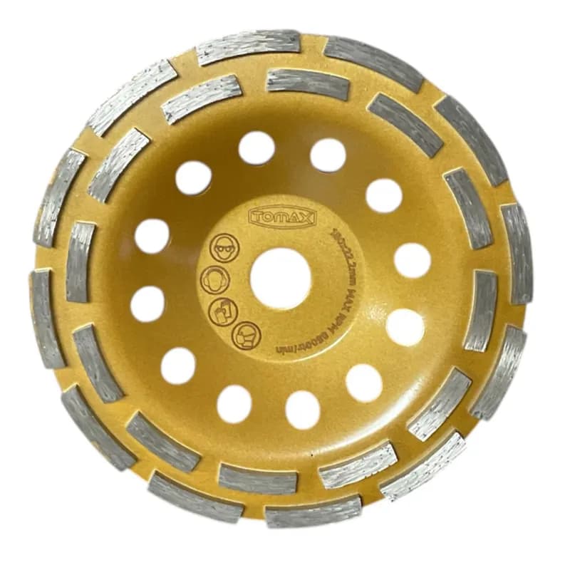 Tomax Çift Sıra Elmas Beton Yüzey Tem.diski 180 mm