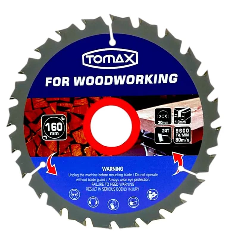 TOMAX Sunta Kesme Testere 160X1.8X24T