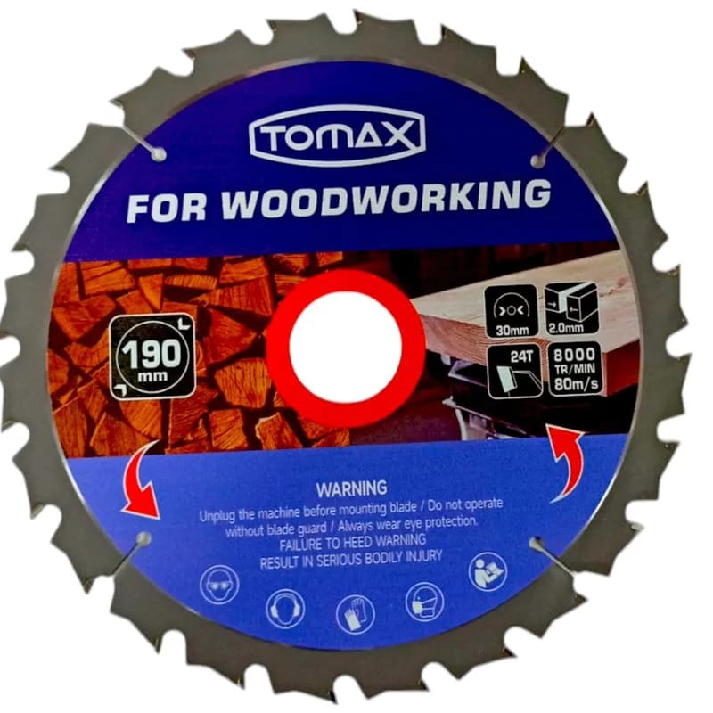 TOMAX Sunta Kesme Testere 190X2.0X24T