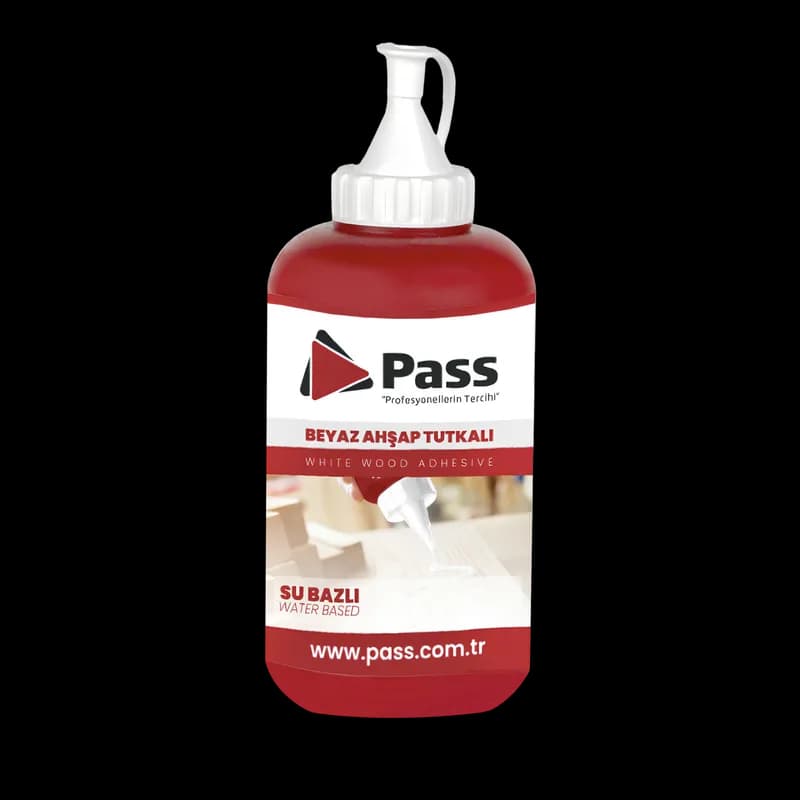 Pass Beyaz Ahşap Tutkalı 350 gr (1/2)