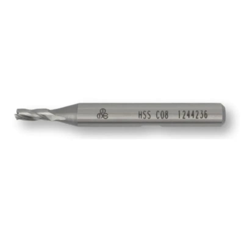 MTE HSSE Parmak Freze Kısa DIN844 9 mm 276180900