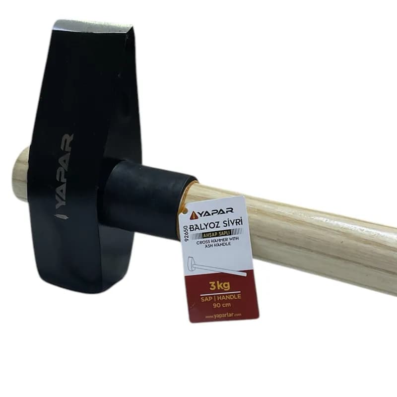 Yapar Balyoz (Varyoz) Saplı 3 kg Sivri ZSA30 92650