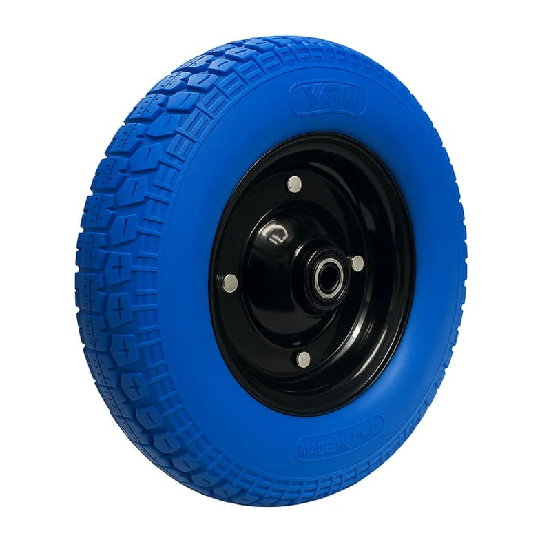 YSR Mavi Patlamaz PU Teker 350-7
