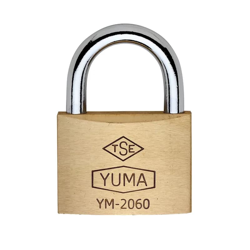 YUMA Pirinç Asma Kilit 60 mm YM-2060