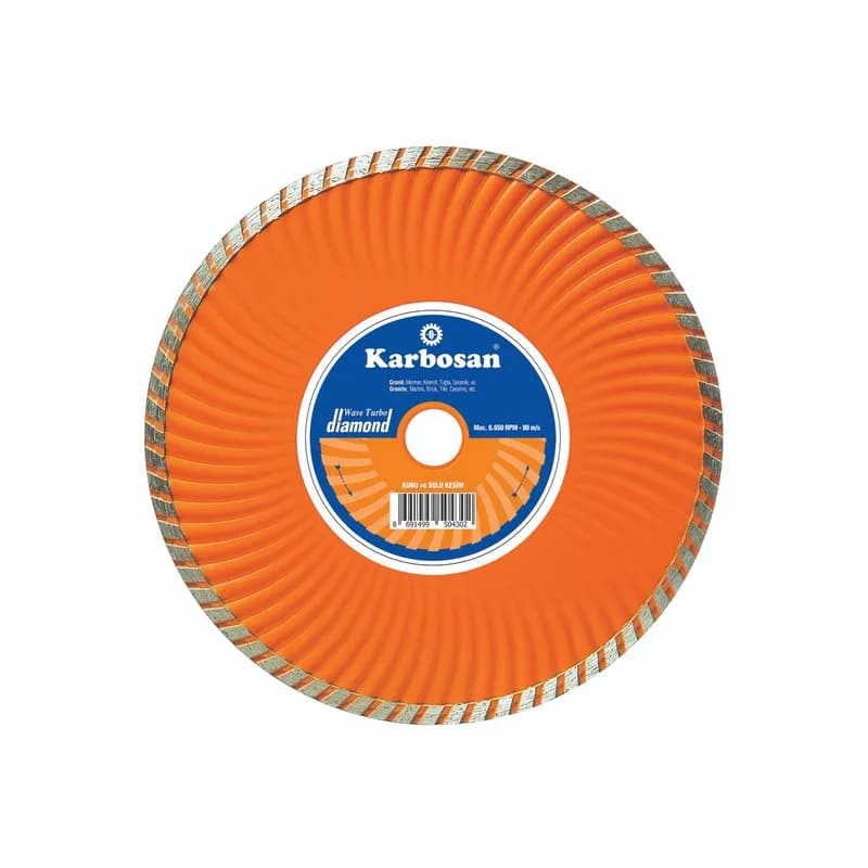 KARBOSAN Turbo Kanallı Elmas Kes. 115x2.2 (950410)
