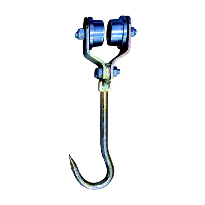 İkili Şarlon (Şaryo) Makarası Kancalı 60 mm MK0505