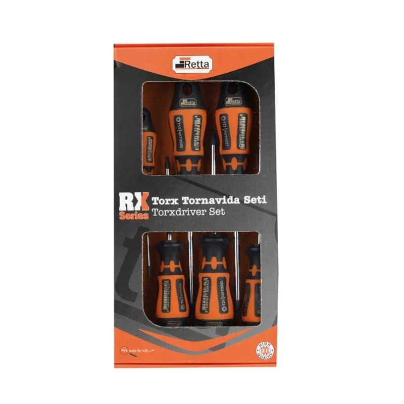 Retta RXT6000 Torx Tornavida Seti 6 Lı