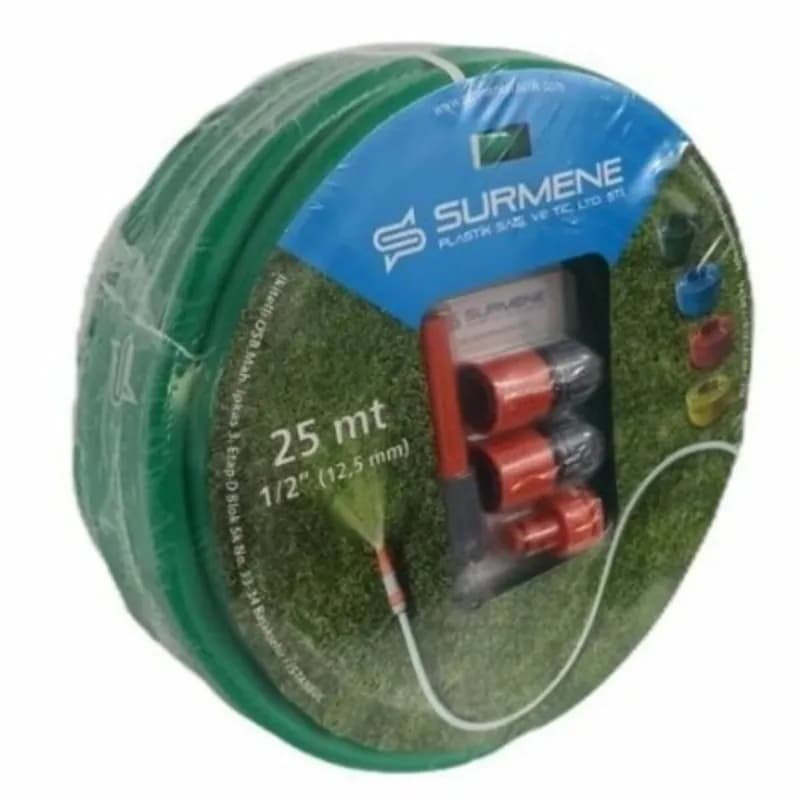 SÜRMENE Garden Su Hortumu Seti 1/2 25 mt