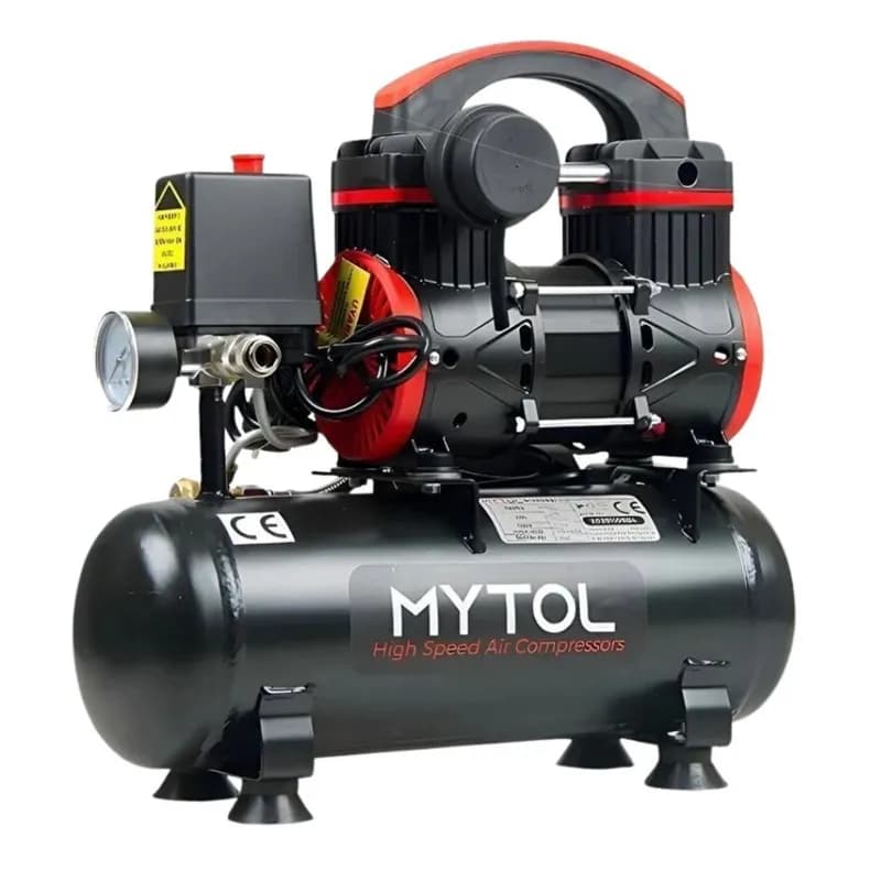MYTOL Yüksek Hızlı Yağsız Kompresör MYK61 1HP 6 lt