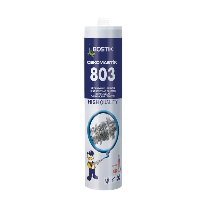 Çeko Isı Silikon Kırmızı 310 ml (803)
