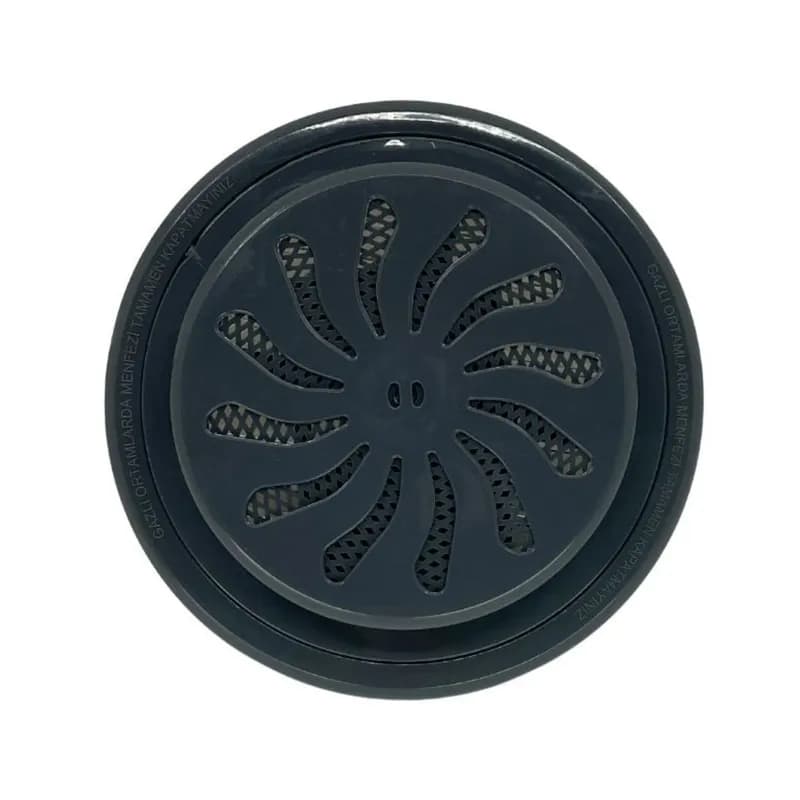 Ayarlı Cam Menfezi Füme Ak-106