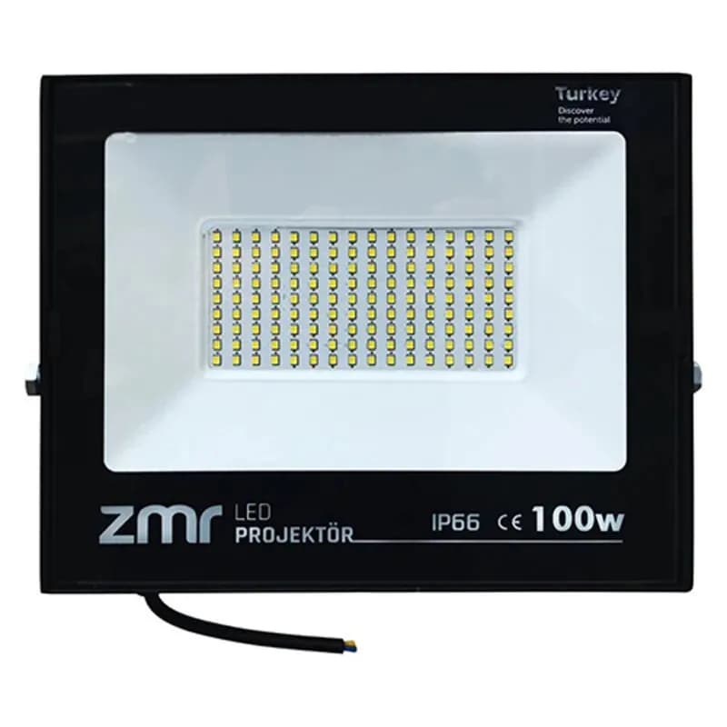 ZMR Siyah Kasa LED Projektör (ZMR-303/S.65) 100 W