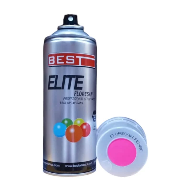 BEST Floresan Sprey Boya 400 ml Pembe