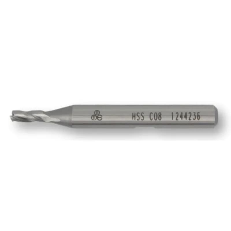 MTE HSSE Parmak Freze Kısa DIN844 6 mm 276180600