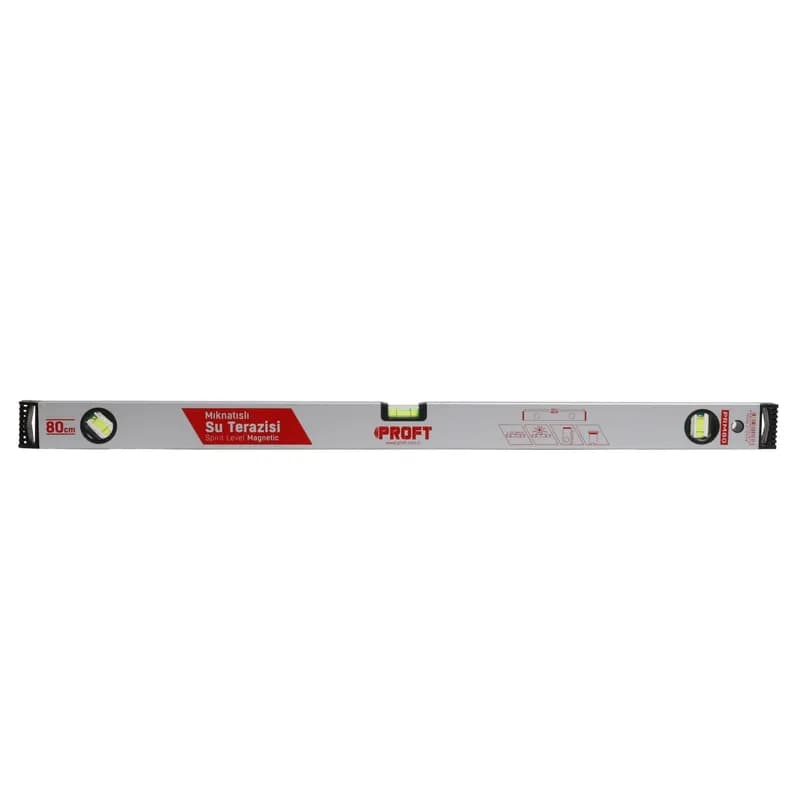 PROFT Mıknatıslı Su Terazisi (PRM80) 80 cm