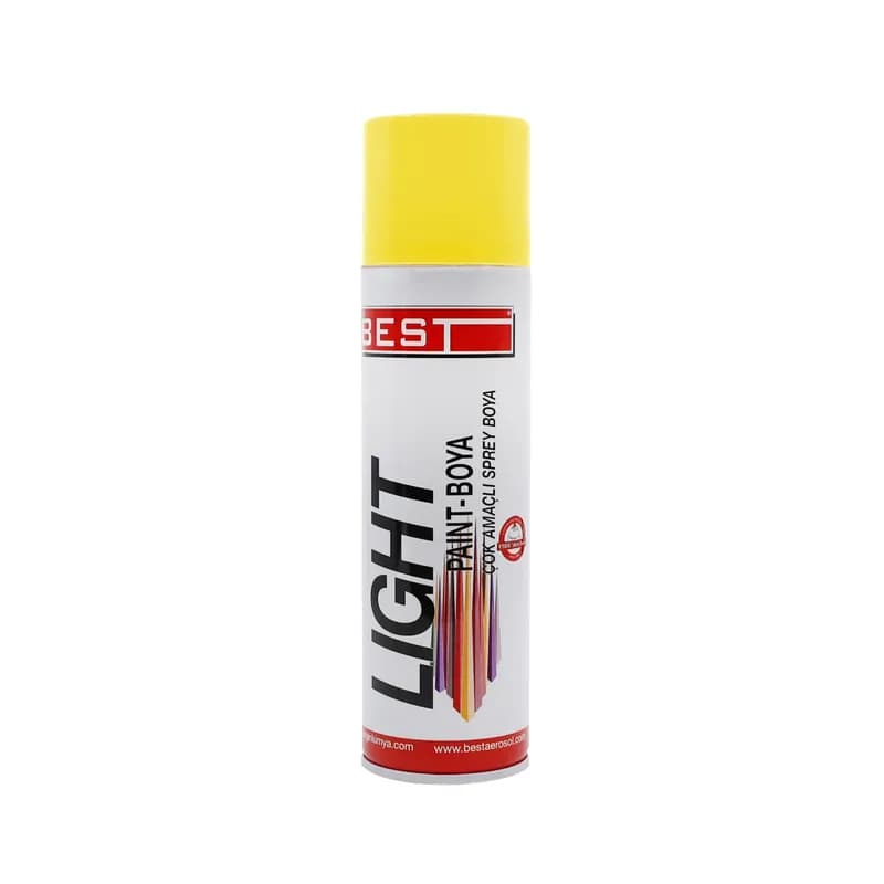 BEST Lıght Sprey Boya 250 ml Sarı