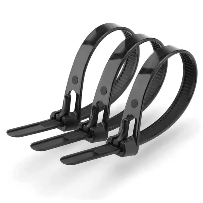 Tork Tekrar Kullanımlık Kablo Bağı 7.5x200 (Siyah)