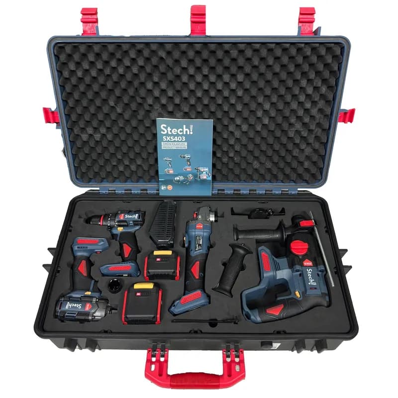 STECH-END Akülü 4 Lü Set 20 V SXS403