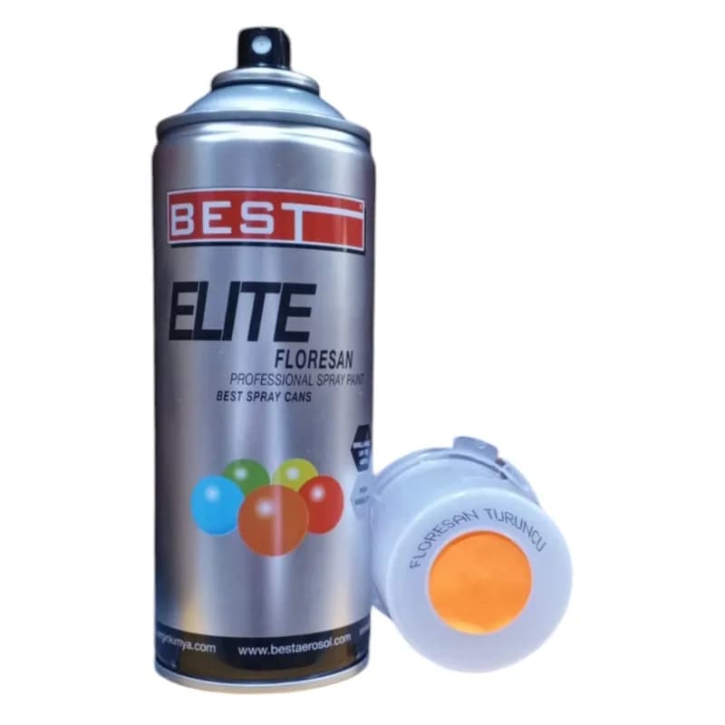 BEST Floresan Sprey Boya 400 ml Turuncu