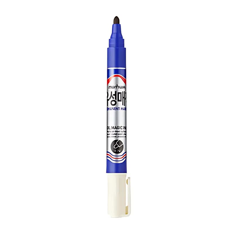MUNHWA Permanent Marker Koli Kalemi Mavi