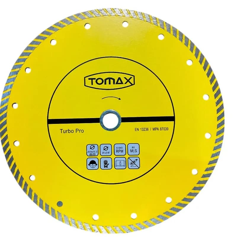 Tomax Turbo Elmas Kesici 230x2.4x22