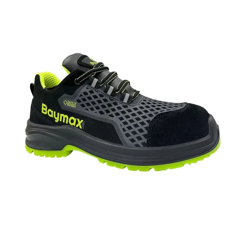 BAYMAX BX-12 S1 Çelik Burunlu Ayakkabı Yeşil NO:41