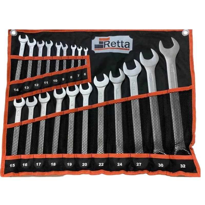 RETTA RKA0632 Kombine Anahtar Takımı 20 Li