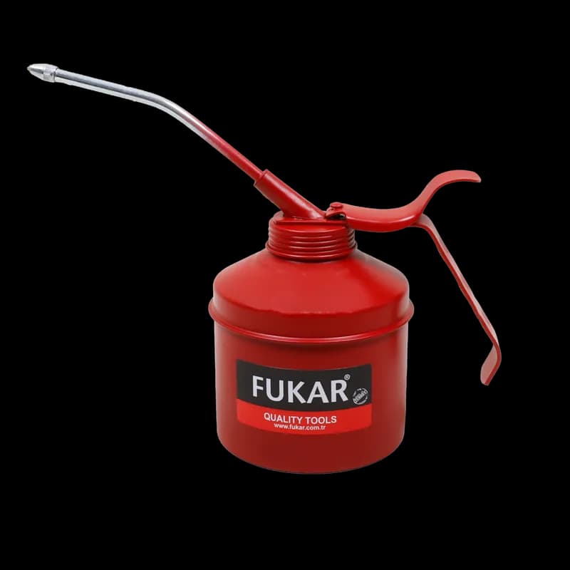 Fukar Yağdanlık 500 CC Metal Uçlu Düz F-209