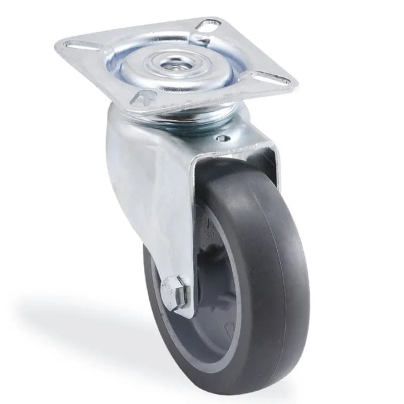 KAMA Servis Tekeri Gri Döner 75 mm (MTB075)