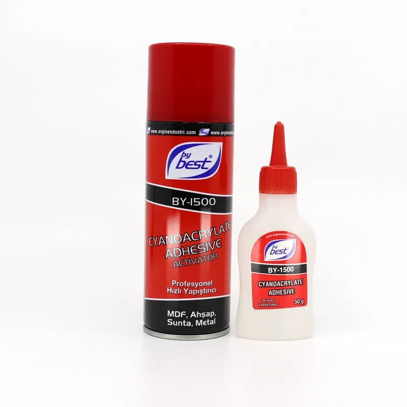BYBEST MDF Hızlı Yapıştırıcı 200 ML+50 gr