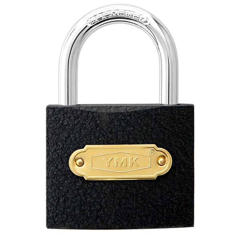 YMK Asma Kilit Gri Kısa 63 mm YMK-1263