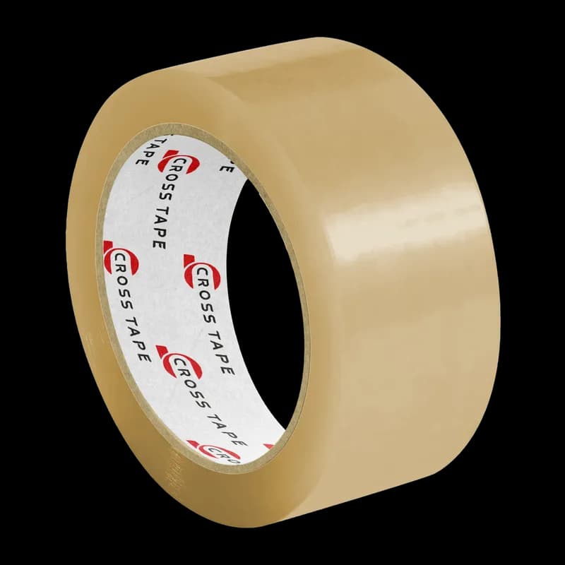 Cross Tape Hotmelt Koli Bantı 45x100 mt Şeffaf