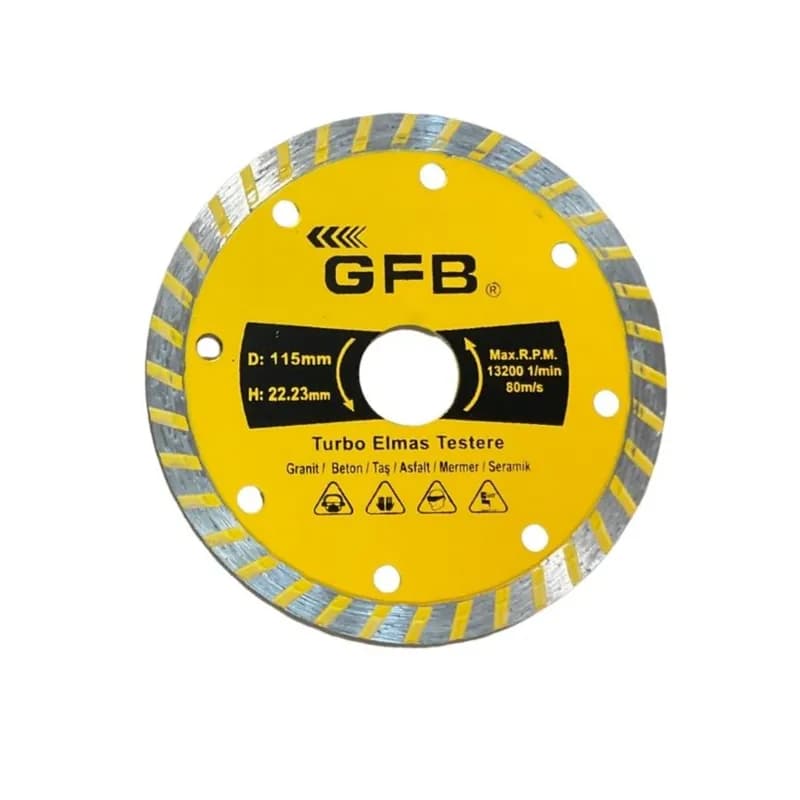 GFB Turbo Elmas Kesici 115 mm 2385