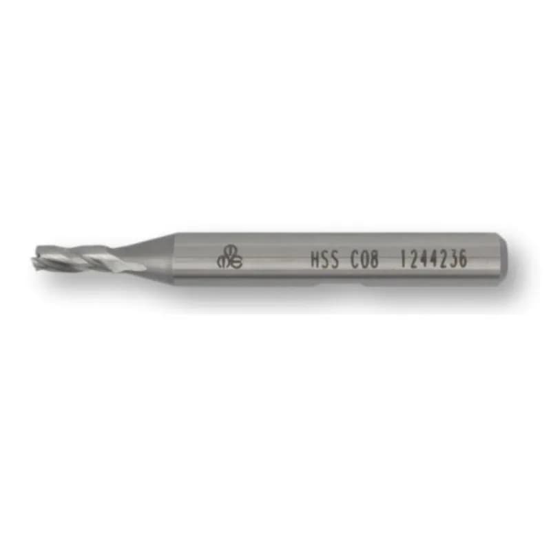 MTE HSSE Parmak Freze Kısa DIN844 8 mm 276180800