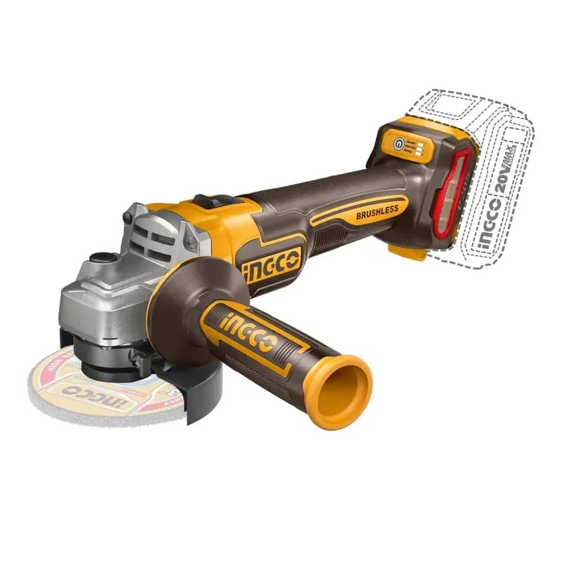 İNGCO CAGLI21154 Akülü Avuç Taşlama 115 mm