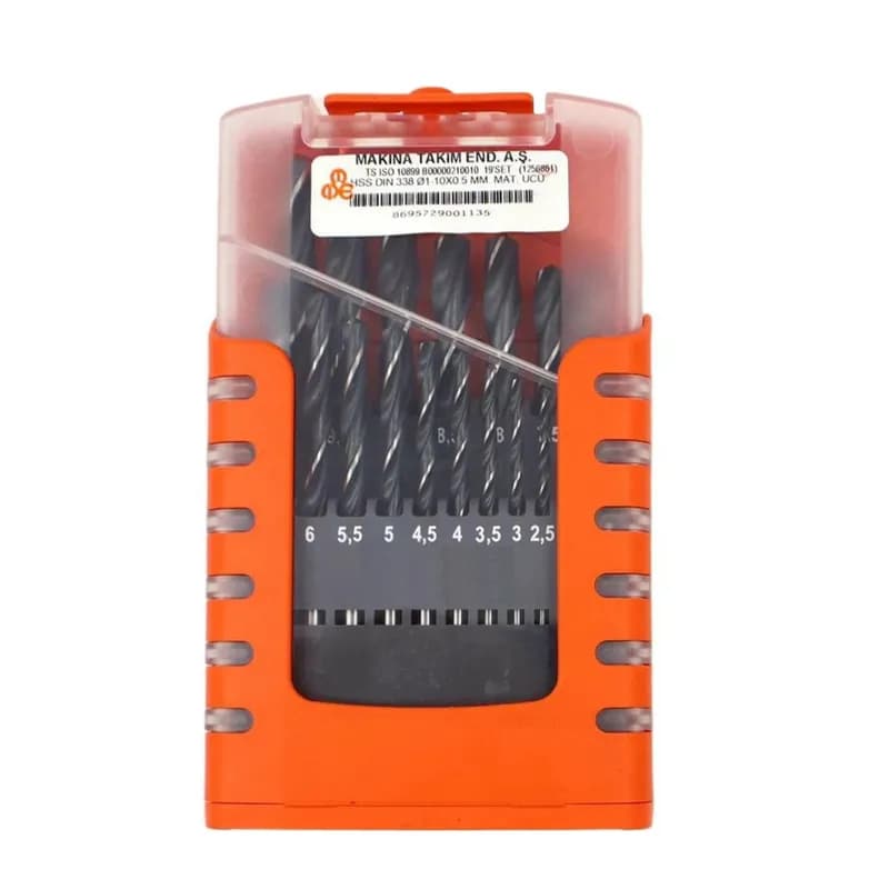 MTE HSS Matkap Ucu Set DIN 338 19 Lu 210010