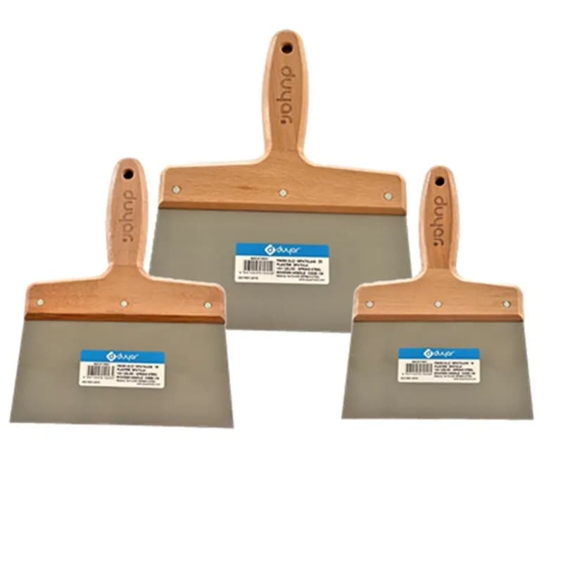 DUYAR Finish Alçı Malası Ahşap Sap 18 cm KOD:135
