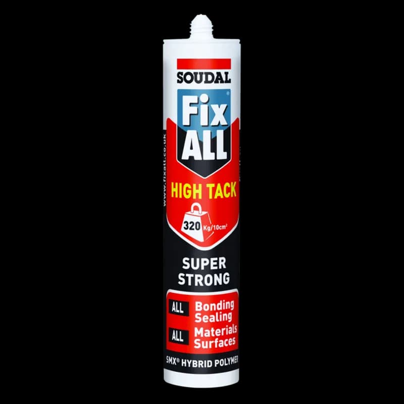 Soudal High Tack Construction Adhesive 290 ml White
