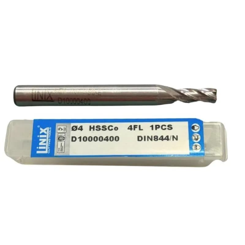 Linix Parmak Freze DIN844/N D10000400 4 mm