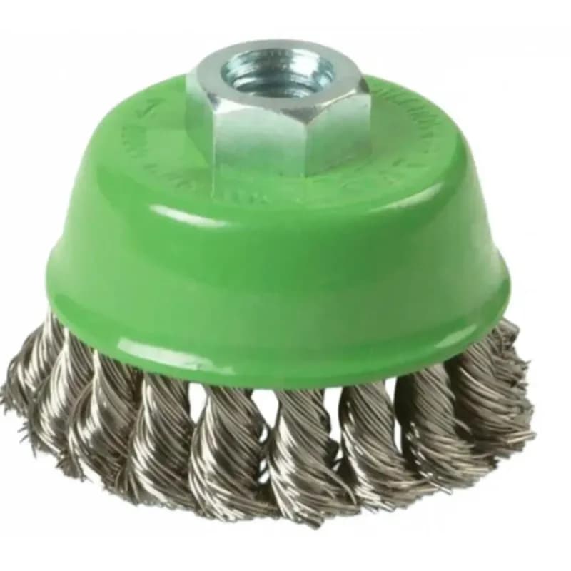 CTM Paslanmaz Burgulu Çanak Fırça (PBC-55) 55 mm