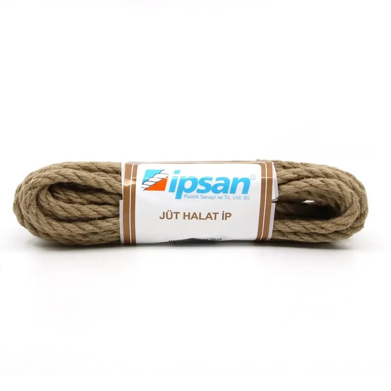İPSAN Kendir Halat(jüt) 5 mm 10 mt JT0510